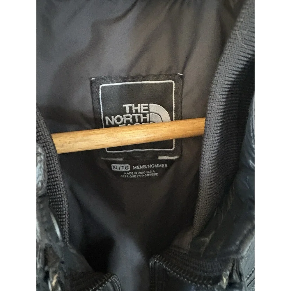 The North Face Mens XL Quilted Insulated Jacket Black‎ TB5MTNSM Moto